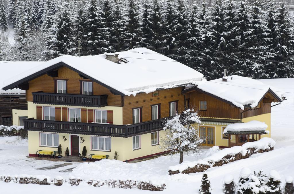 Haus Dachstein Schnitzer Hotel Eben Im Pongau Bagian luar foto